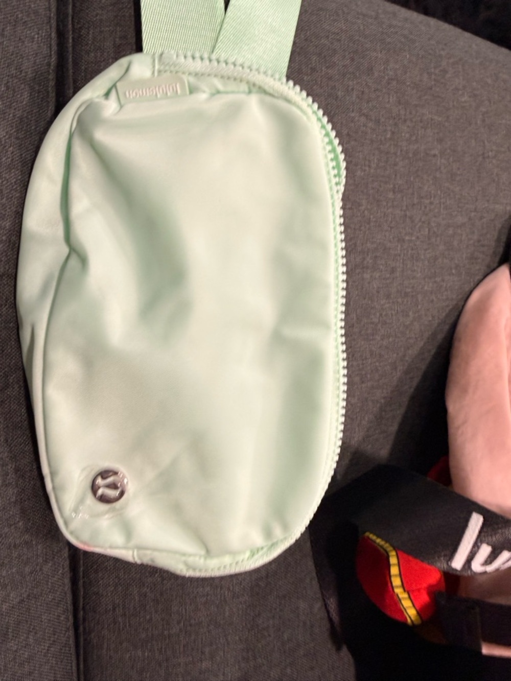 lululemon athletica Mint Green Crossbody Pouch